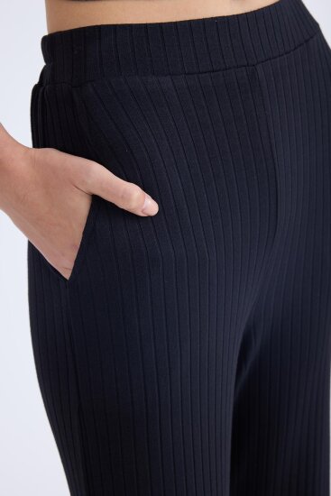 Geniş Paça Fitilli Eşofman Pantolon - 13
