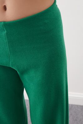 Geniş Paça Örme Pantolon - Thumbnail (8)