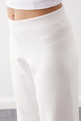 Geniş Paça Örme Pantolon - Thumbnail (15)