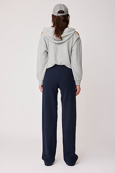 Geniş Paça Örme Pantolon - 35