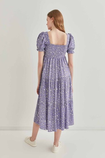 Gipeli Balon Kol Uzun Elbise - 19