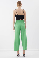 Gold Düğme Detaylı Pantolon - 20