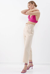 Gold Düğme Detaylı Pantolon - 29