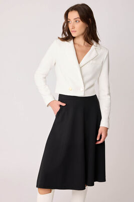 Gold Düğmeli Astarlı Triko Ceket - Thumbnail (21)