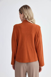 Gold Düğmeli Triko Ceket - 15