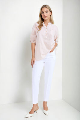 VİTRİN - Hakim Yaka Pullu Bluz (1)