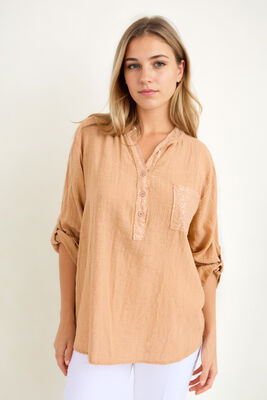 Hakim Yaka Pullu Bluz - Thumbnail (12)