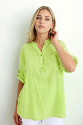 Hakim Yaka Pullu Bluz - Thumbnail (21)