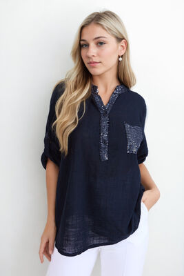 Hakim Yaka Pullu Bluz - Thumbnail (26)