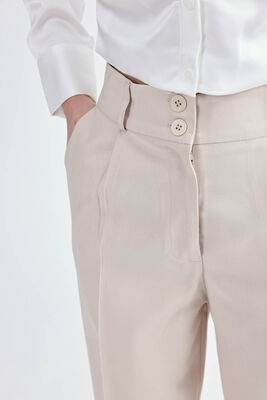 Havuç Kesim Tek Pilili Pantolon - Thumbnail (19)