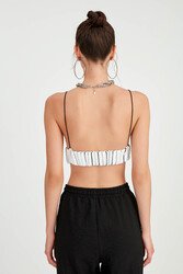 İp Askılı Çizgili Büstiyer - 12