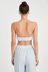 İp Askılı Çizgili Büstiyer - 28