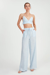 İp Askılı Çizgili Büstiyer - 27