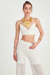 İp Askılı Dantelli Büstiyer - 3