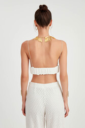 İp Askılı Dantelli Büstiyer - 6