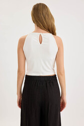 İp Askılı Halter Yaka Atlet - 4