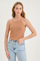 İp Askılı Halter Yaka Atlet - 5