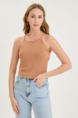 İp Askılı Halter Yaka Atlet - 5