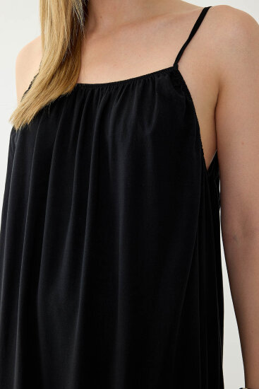 İp Askılı Uzun Elbise - 30