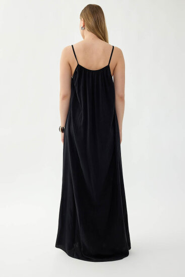 İp Askılı Uzun Elbise - 31