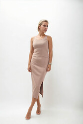 Kalın Askılı Bluz - 13