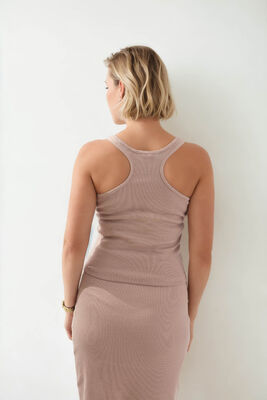 Kalın Askılı Bluz - 16