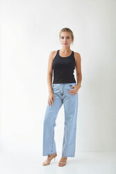 Kalın Askılı Bluz - 18