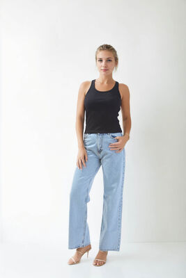 Kalın Askılı Bluz - 18