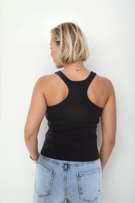 Kalın Askılı Bluz - 21