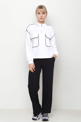 VİTRİN - Kapak Cepli Fermuarlı Sweat (1)