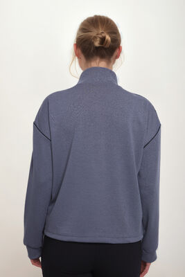 Kapak Cepli Fermuarlı Sweat - Thumbnail (10)