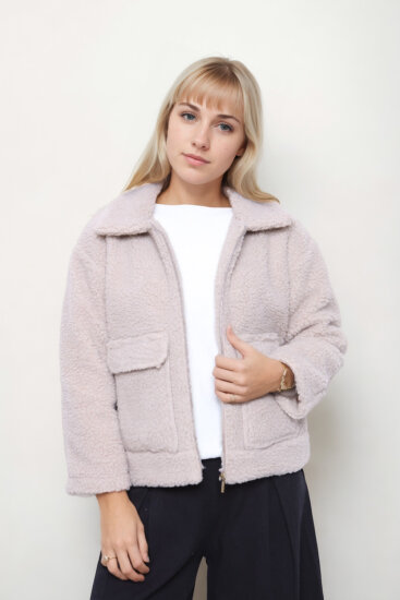 Kapak Cepli Teddy Ceket - 9