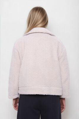 Kapak Cepli Teddy Ceket - Thumbnail (11)