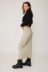 Kargo Cep Paraşüt Kumaş Lastikli Etek - 11