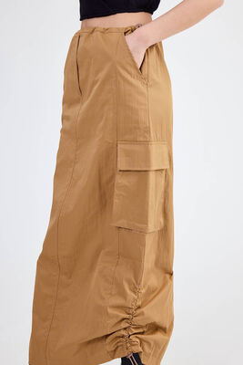 Kargo Cep Paraşüt Kumaş Lastikli Etek - Thumbnail (15)