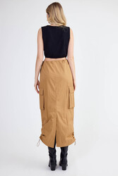 Kargo Cep Paraşüt Kumaş Lastikli Etek - 17