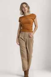 Kayık Yaka Bluz - 2