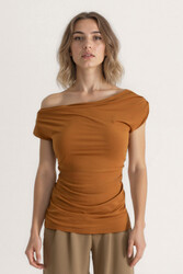 Kayık Yaka Bluz - 5