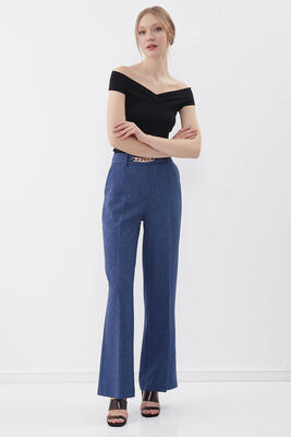 Kayık Yaka Bluz - 8