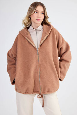 VİTRİN - Şapkalı Arkası Uzun Ceket