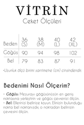 Kelebek Yaka Suni Süet Biker Ceket - 35