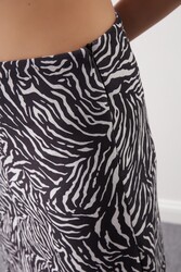 Kendinden Desenli Etek - 2