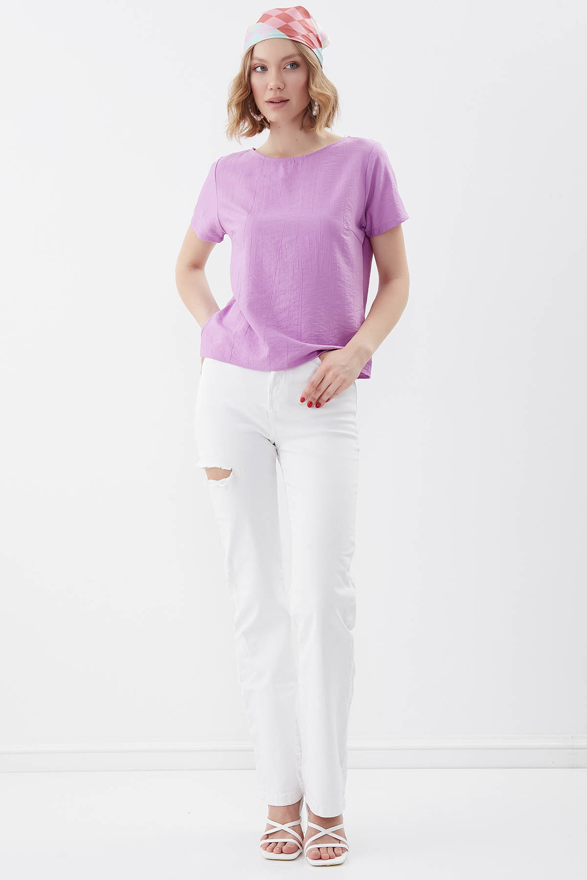 VİTRİN - Kısa Kol Bluz (1)