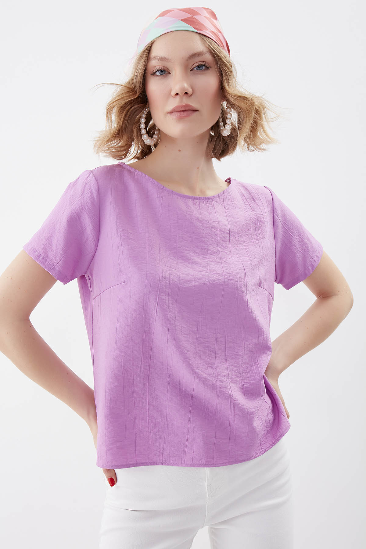 VİTRİN - Kısa Kol Bluz