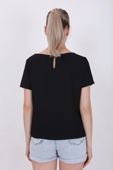 Kısa Kollu Crop Bluz - 29