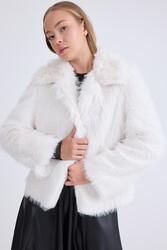 Kısa Peluş Ceket - 9