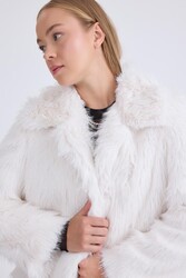 Kısa Peluş Ceket - 12