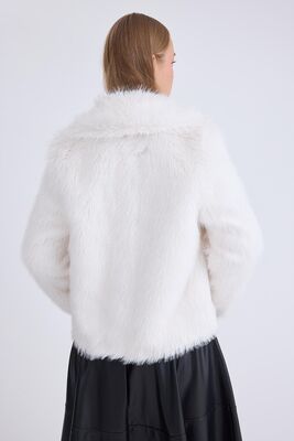 Kısa Peluş Ceket - Thumbnail (12)