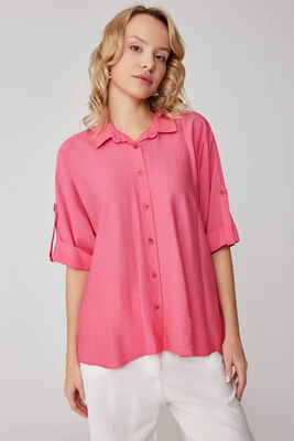 Krinkıl Kısa Kol Gömlek (1)