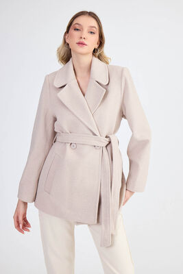 VİTRİN - Kuşaklı Kaşe Kaban